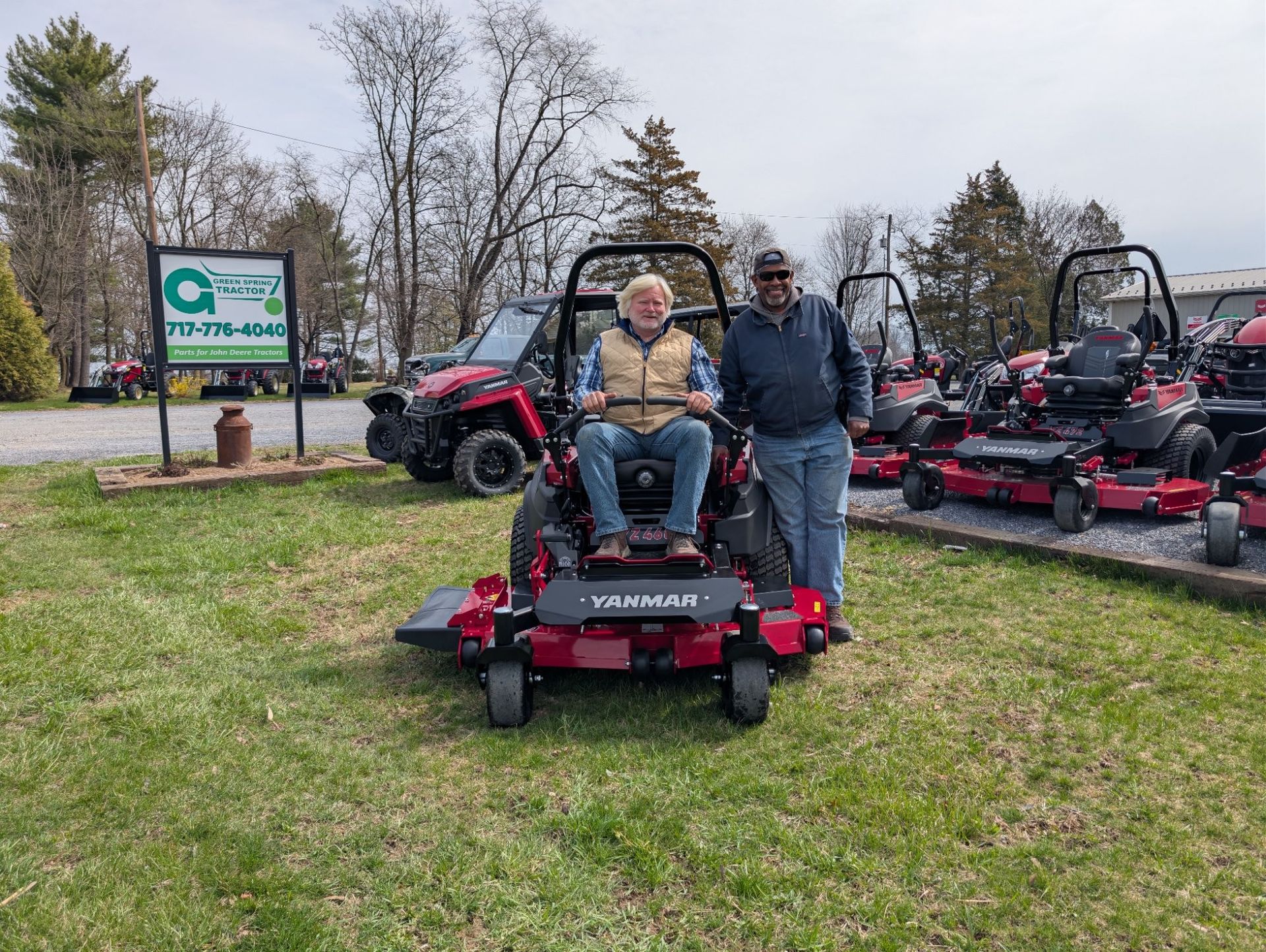 Green Spring Tractor Sells First Yanmar Zero-Turn Mower