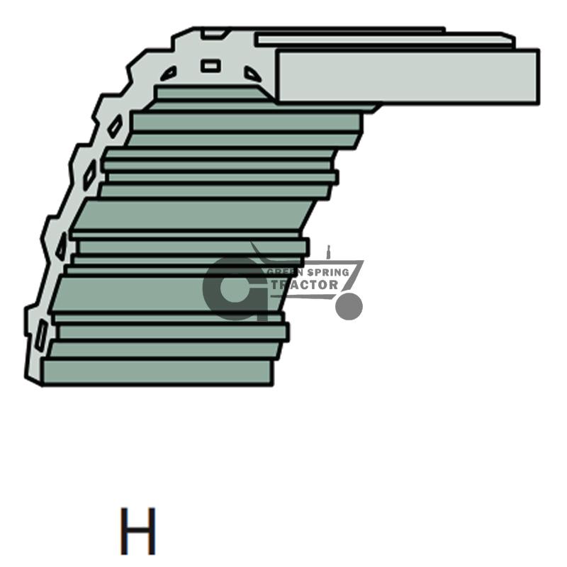 Double toothed belt (3)