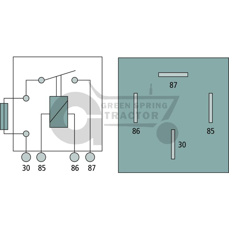Relay Working current (make contact) (2)