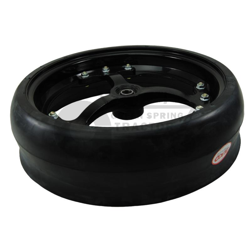 Gauge Wheel Assembly with Spoked Rims (4)