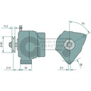 Alternator 14 V / 95 A Compact design, internal fan (2)