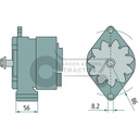 Alternator 14 V / 120 A (2)