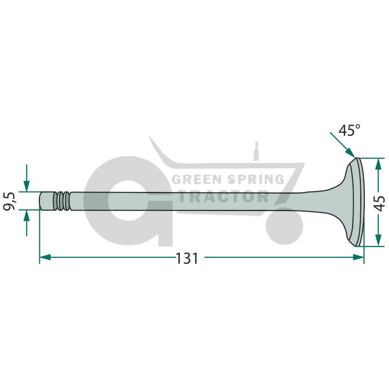 Inlet valve One groove (3)