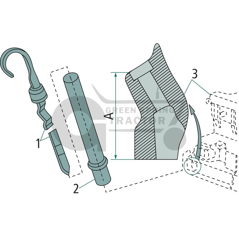 Oil dipstick For engine (2)