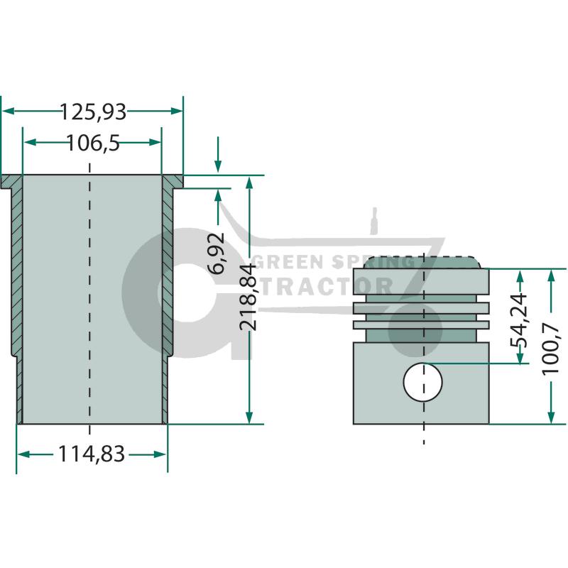 Piston Liner Kit (2)