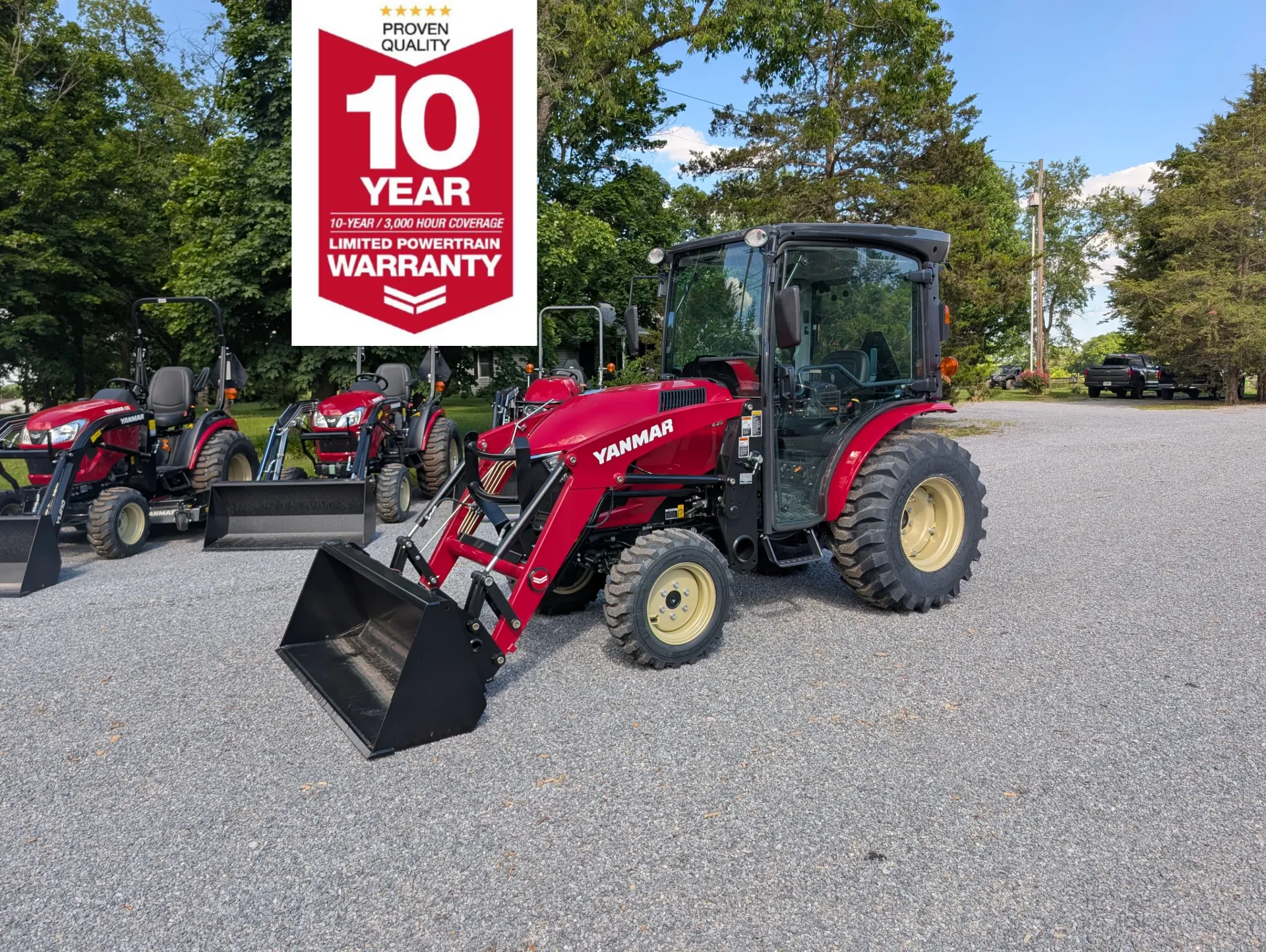 Yanmar YT2 Series YT235 Tractor Loader Cab