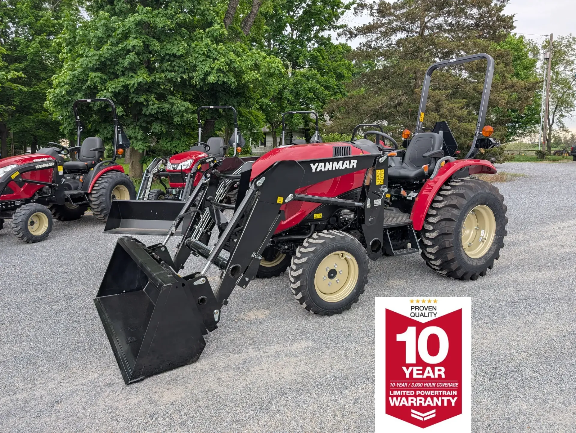[YM238GXI-TL] Yanmar YM2 Series YM238 Tractor Loader (R4 Industrial)