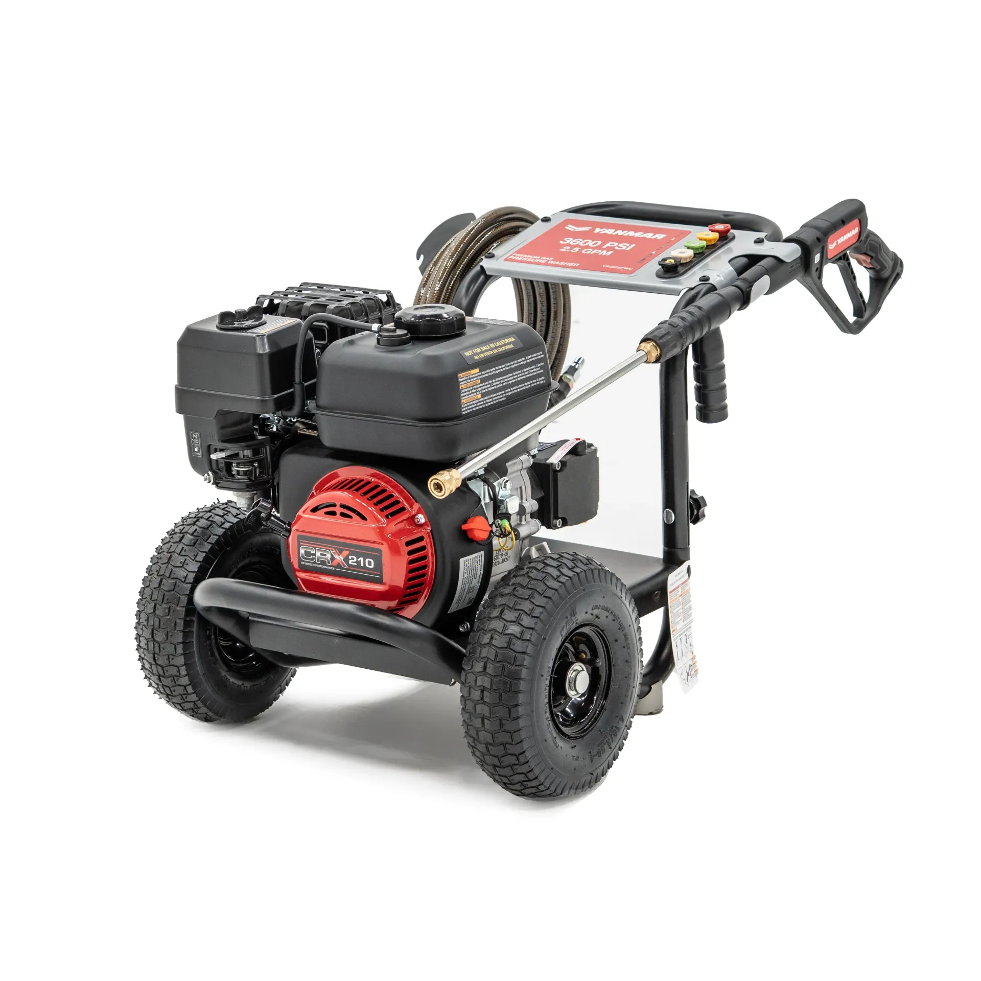 [YM-YP3625PWC] Yanmar YP3625PWC CRX® 210 Gas Pressure Washer - 3600 PSI / 2.5 GPM