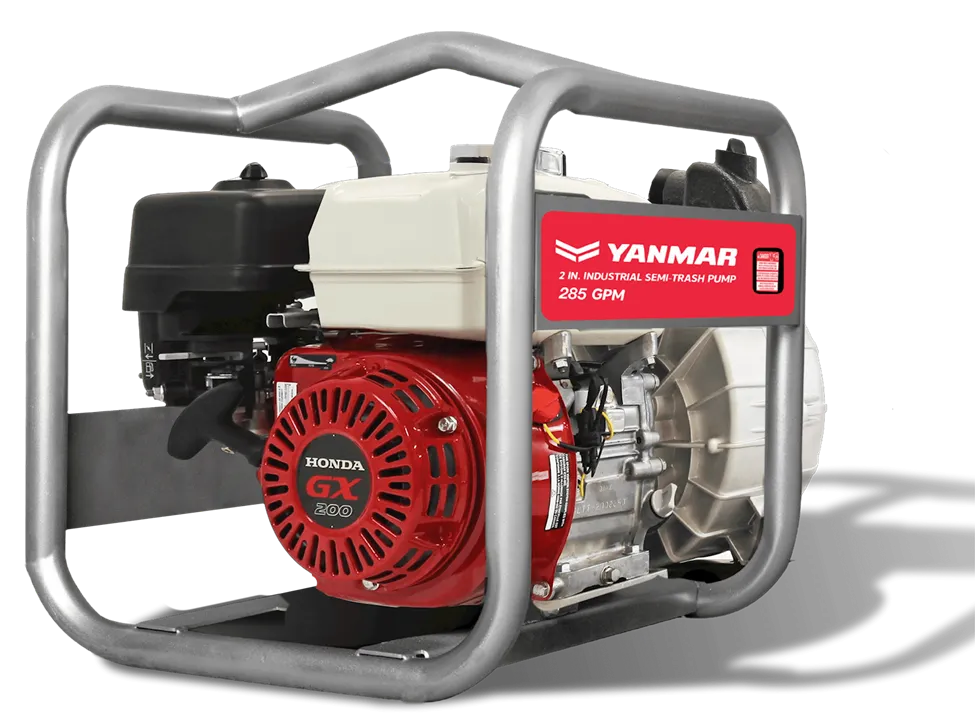 [YM-YP285TP] Yanmar YP285TP Honda® GX200 Trash Pump - 285 GPM