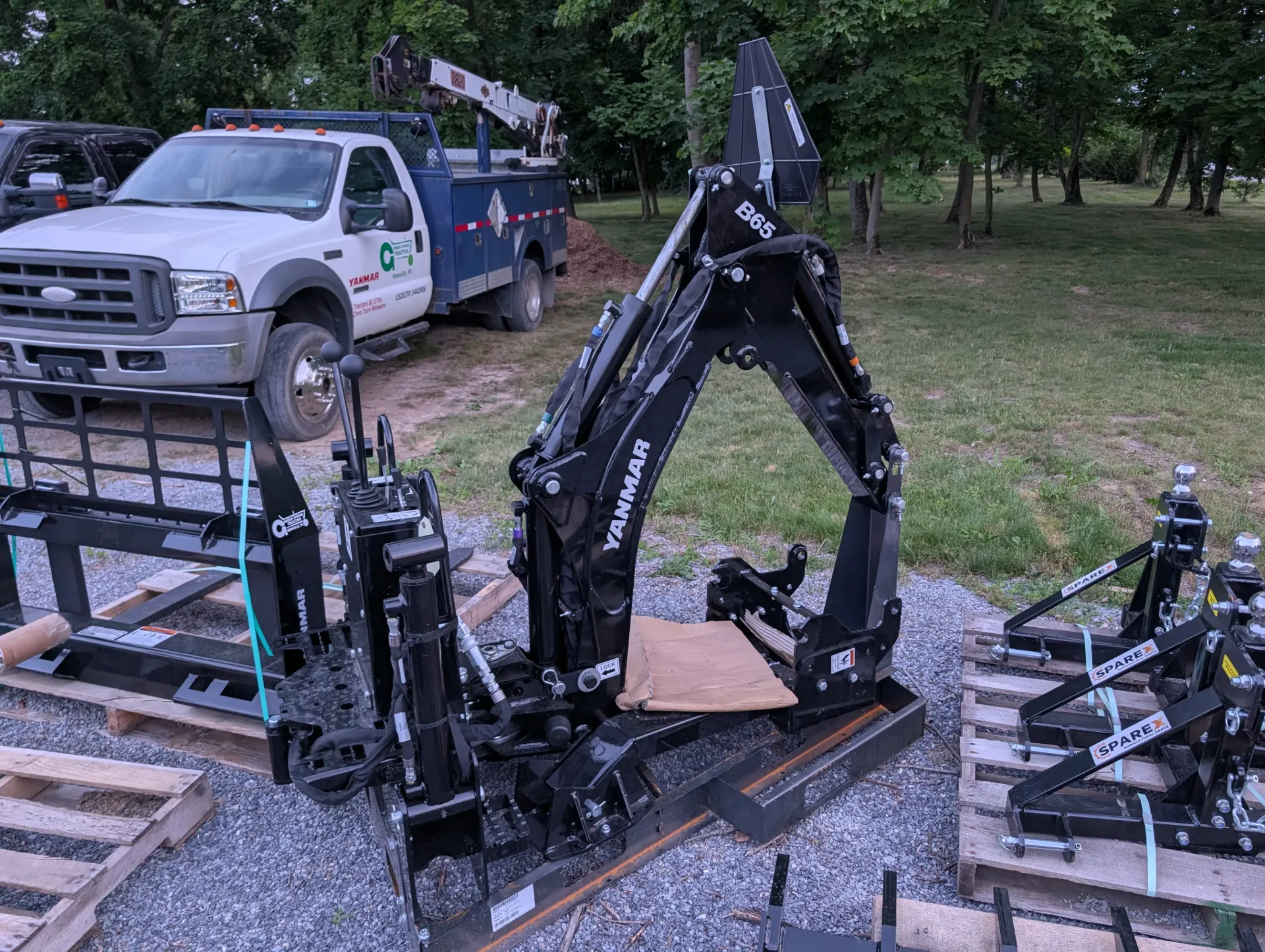 Yanmar B65 Backhoe for SA Series Tractors