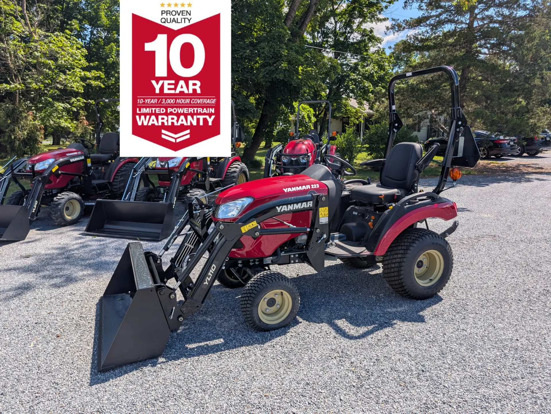 [SA223BT-L] Yanmar SA Series SA223 Tractor Loader (R3 Turf)