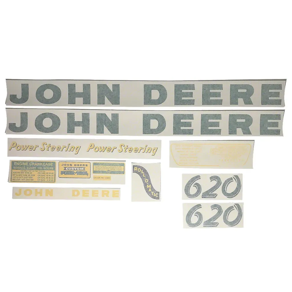 [JD-DEC5210-A] Vinyl Cut Decal Set