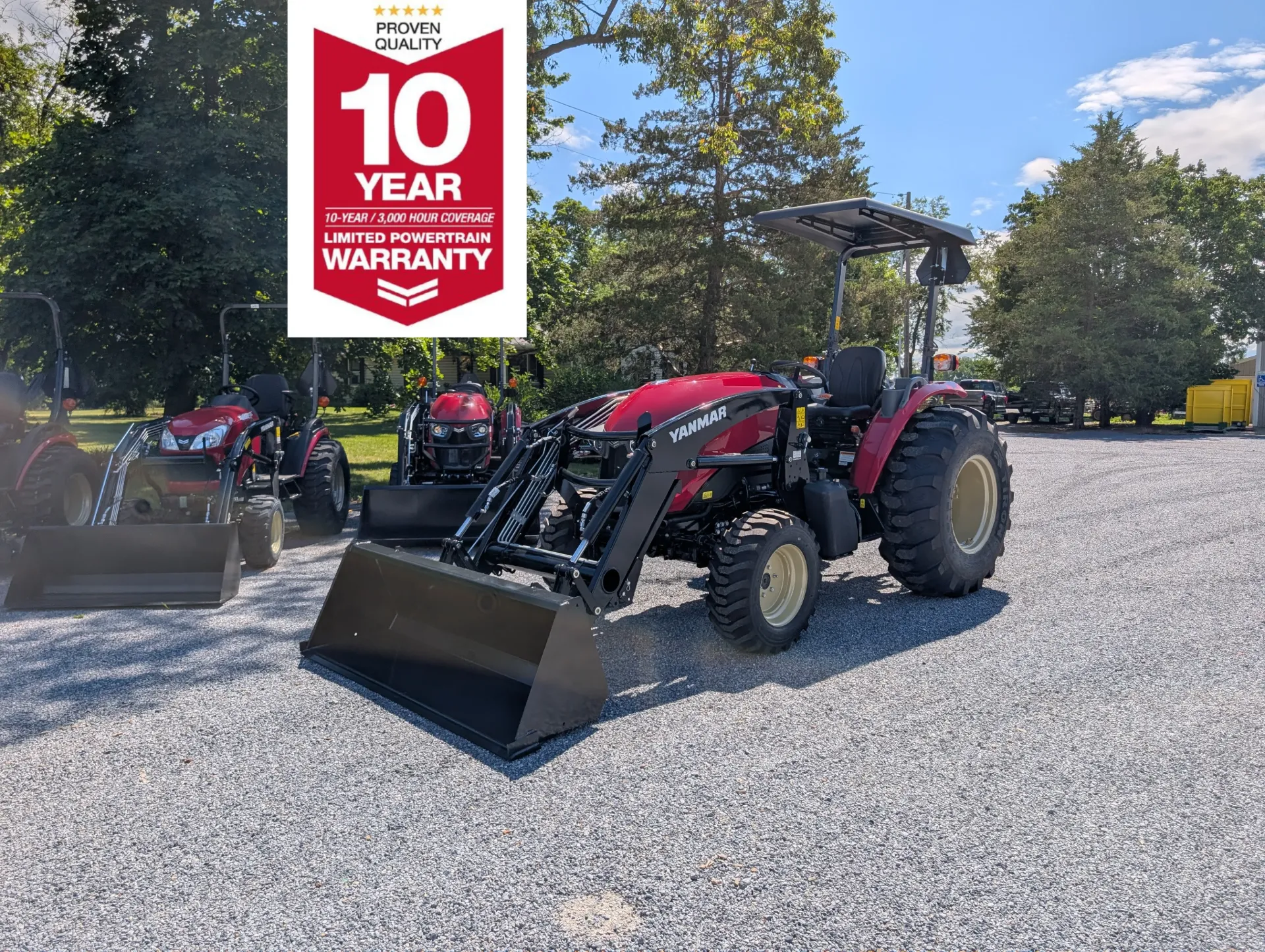 [YM-YM359VLI-L] Yanmar YM359 Tractor (Canopy), Loader (R4 Industrial)