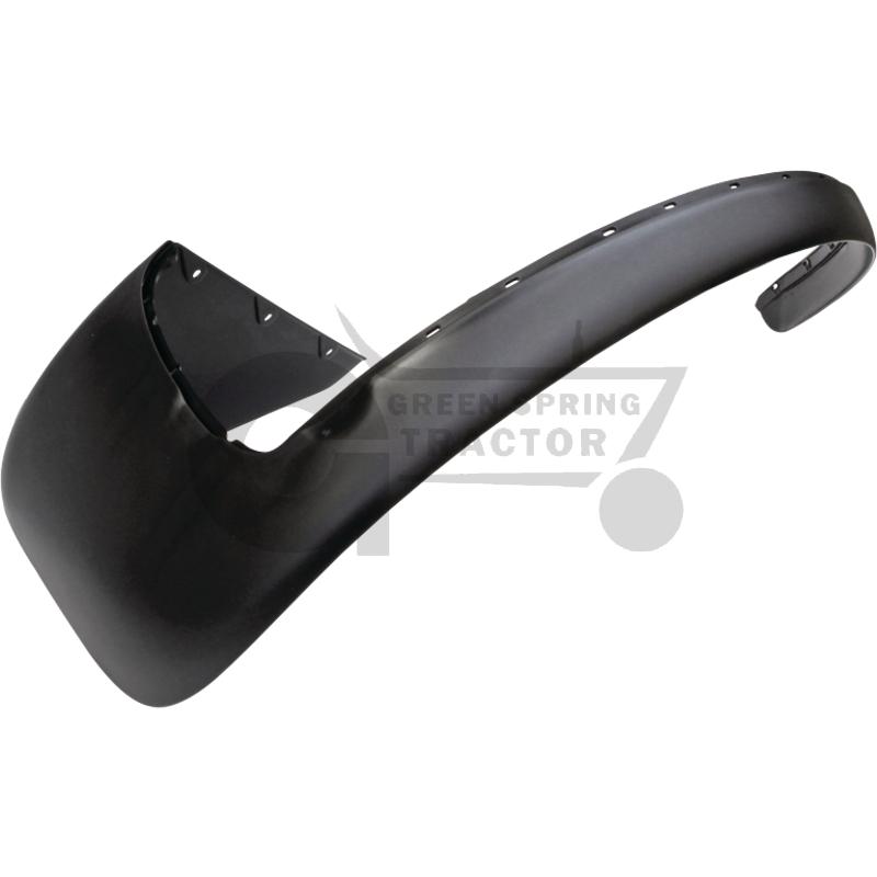 Mudguard extension rear left