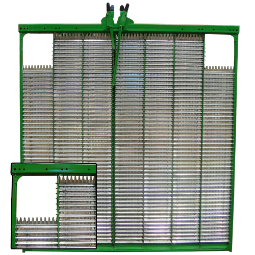 [JD-AH130384-A] Chaffer, Top Sieve, Adjustable