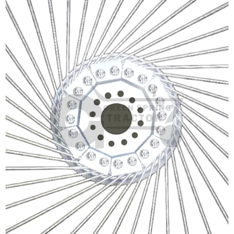 [JD-S22758-A] 55" Rake Wheel Assembly RH