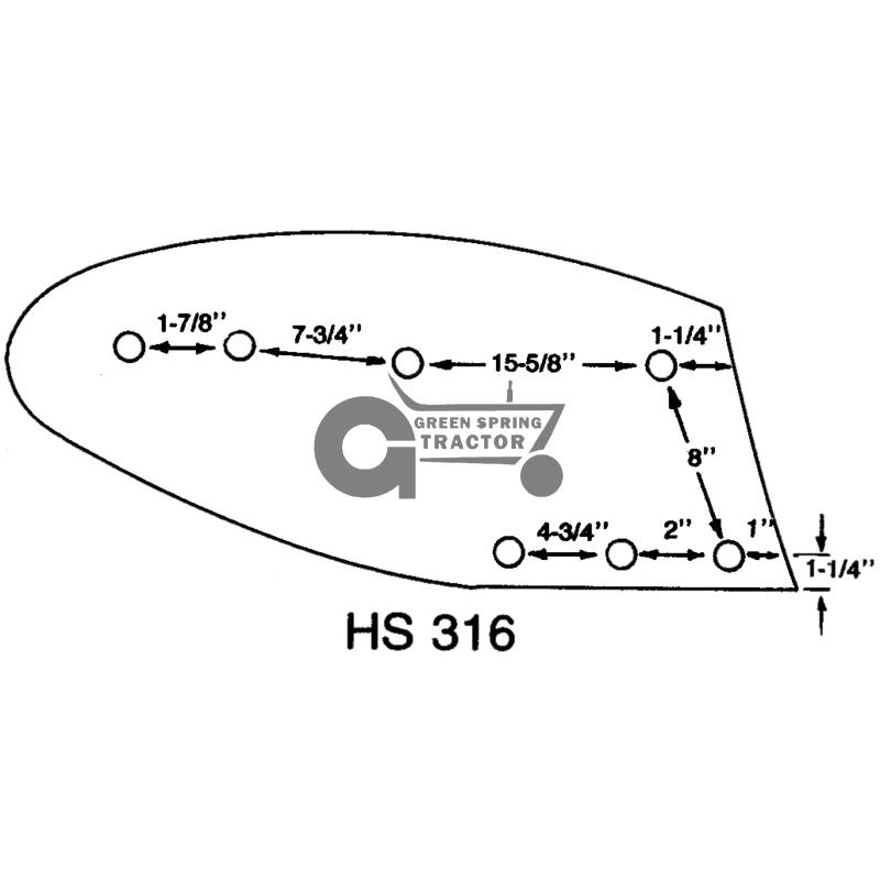 [JD-A20702-A] Moldboard