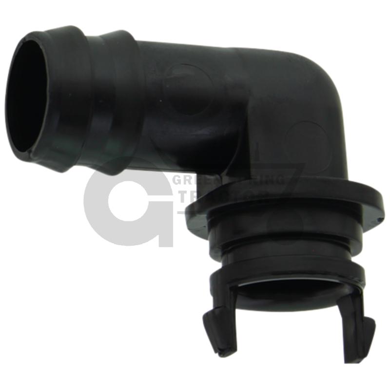 Angled threaded fitting