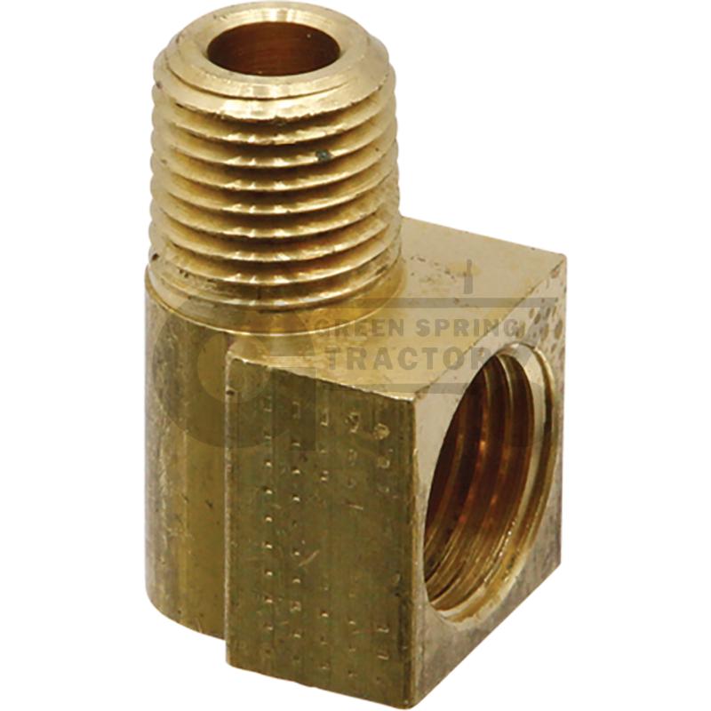 [JD-T11180-A] Angled threaded fitting 90°