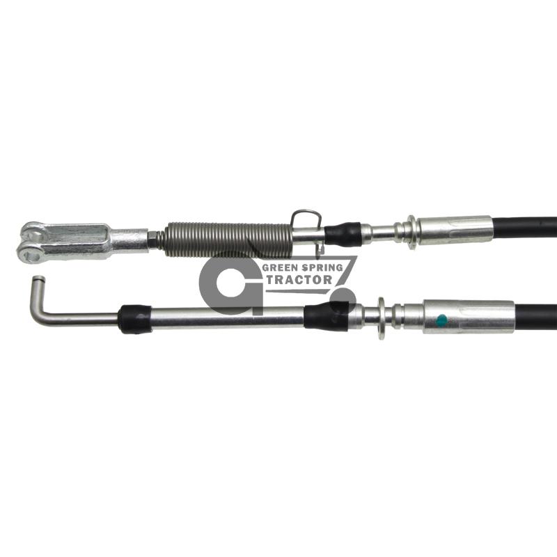 Foot throttle cable