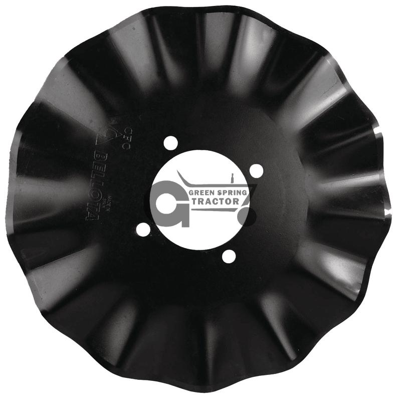 [JD-D9254-A] 16" 13 wave coulter to fit 4 bolt Yetter