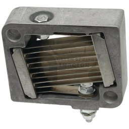 Heating flange