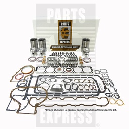 Major Overhaul Kit, 3-152D, ESN 154766->, O-Rings in Block