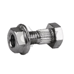 SCH BOLT & NUT, 50 PACK