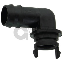 Angled threaded fitting