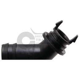Angled threaded fitting