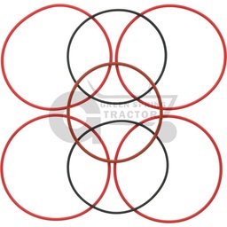O-ring set (on liner), 3 pcs.