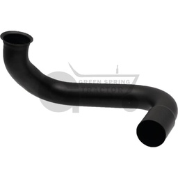 Exhaust pipe Left on the bonnet