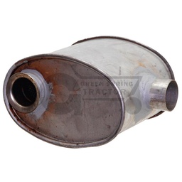 muffler With vertical or horizontal exhaust system