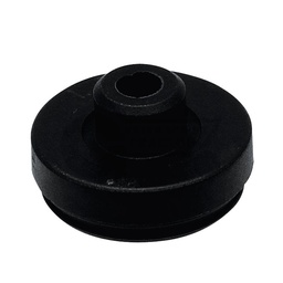 Bush for cab glass attachment