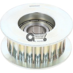 Toothed belt pulley
