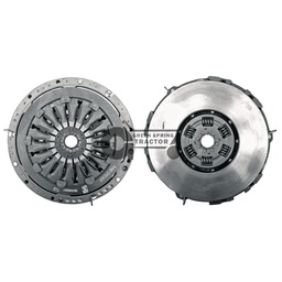 Single diaphragm spring clutch