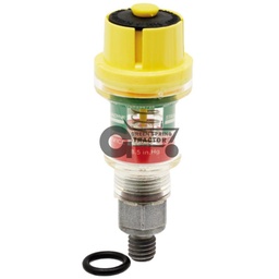 Filter change indicator