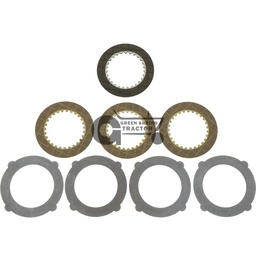 Multi-plate clutch set